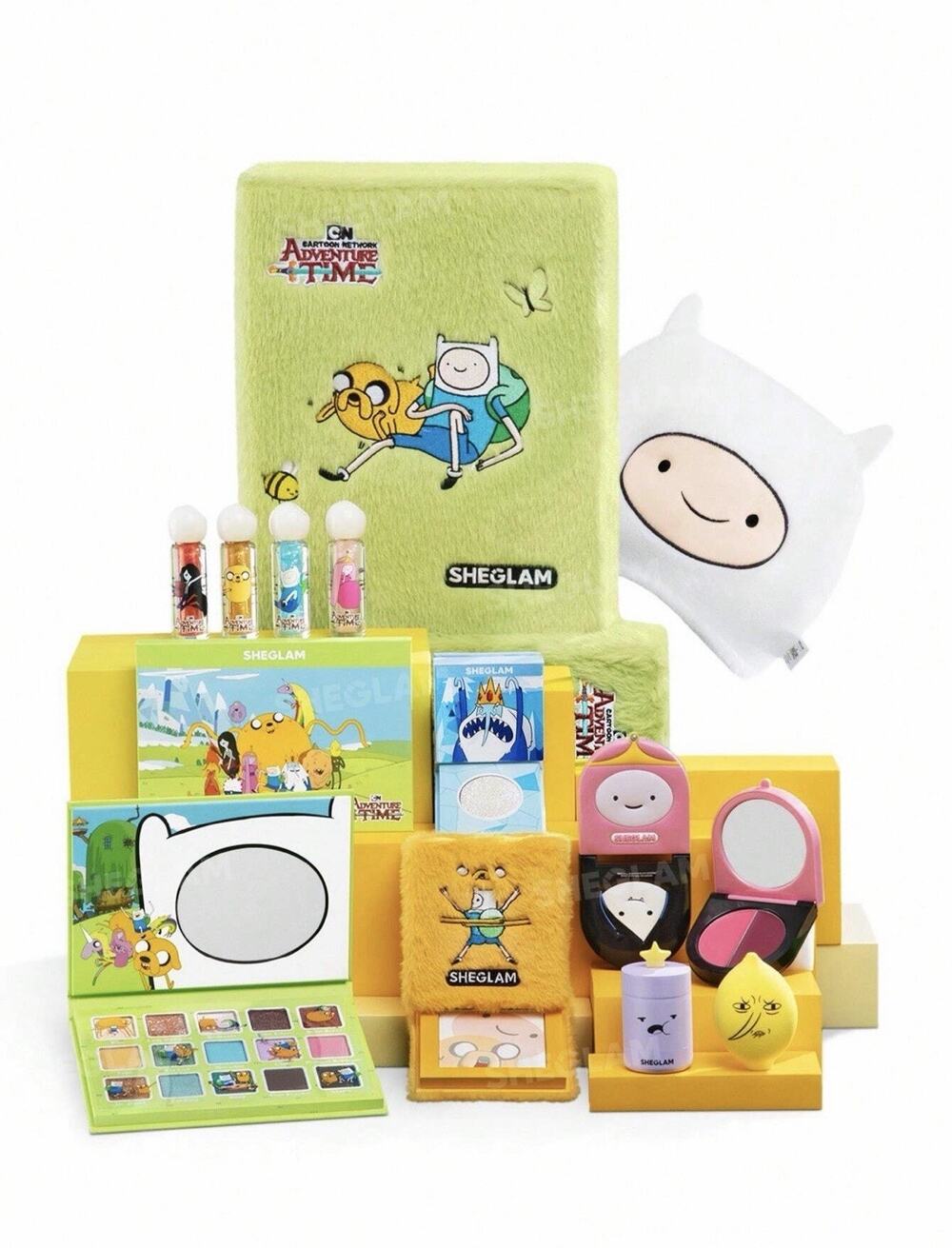 SHEGLAM Adventure Time Full Collection Set Palette, Highlighter, Blush, Lip NEW